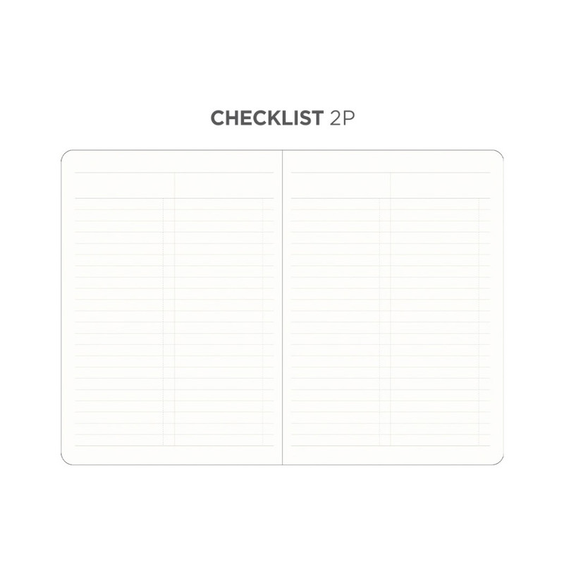 Checklist - 2023 Dot Your Day Dated Weekly Diary Planner