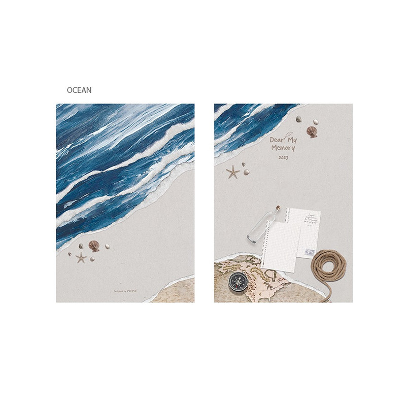 Ocean - 2023 Dear My Memory A5 Dated Weekly Planner Diary