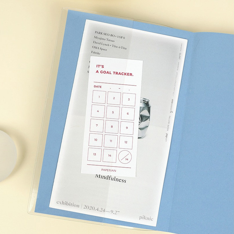 Additional storage room - Goal Planning Tracker Dateless Weekly Diary Planner