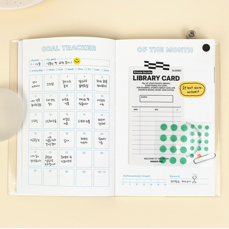 Goal tracker - Goal Planning Tracker Dateless Weekly Diary Planner