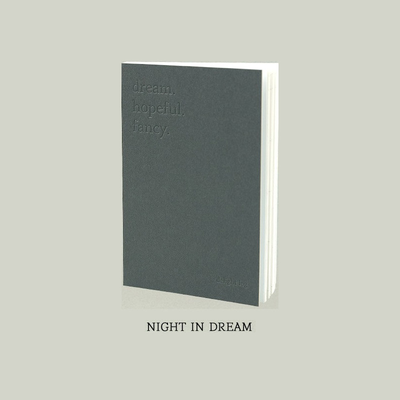 Night in dream - 2023 Delight Log B6 Dated Weekly Diary Planner