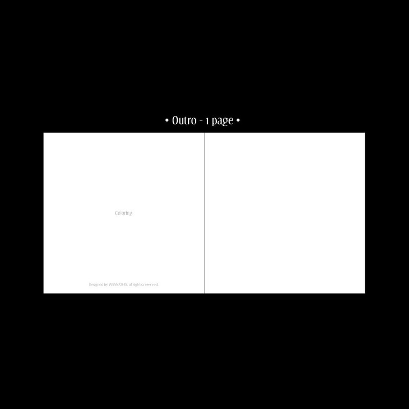 Outro - Color My Moments Dateless diary planner Outro - Color My Moments Dateless diary planner