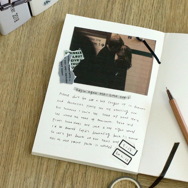 Note - My Things Dateless Weekly Diary Planner