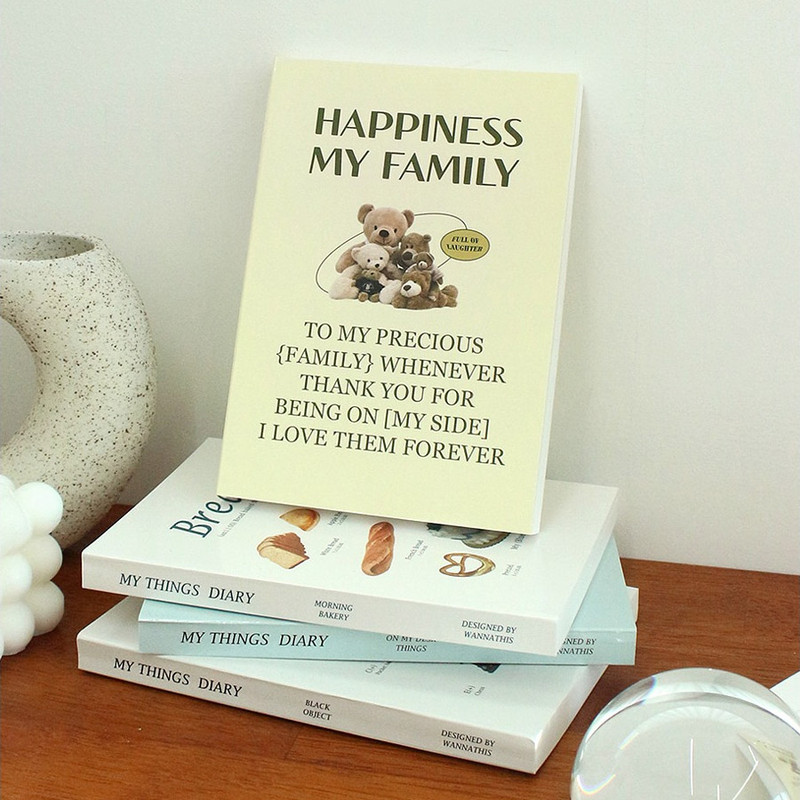 My Things Dateless Weekly Diary Planner