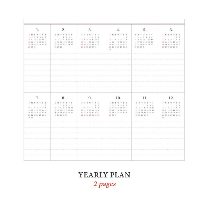 Yearly plan - ICONIC 2023 Journal Journey Slim Dated Monthly Diary Planner