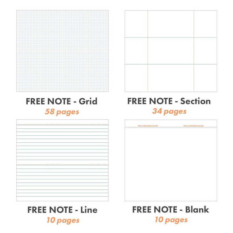 Contents - 2023 Record On Slim Dated Monthly Diary