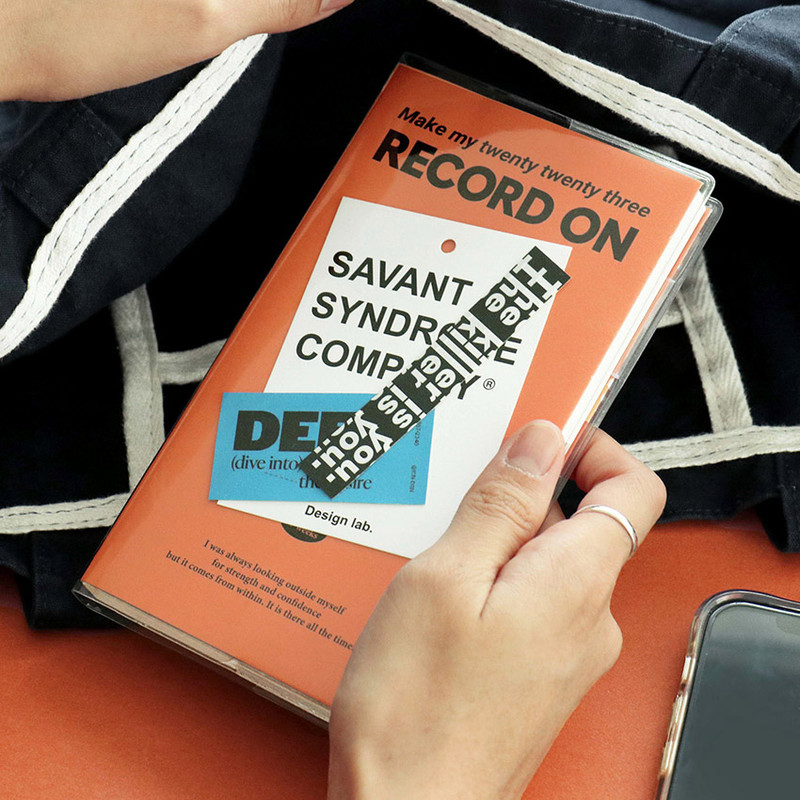 2023 Record On Slim Dated Monthly Diary