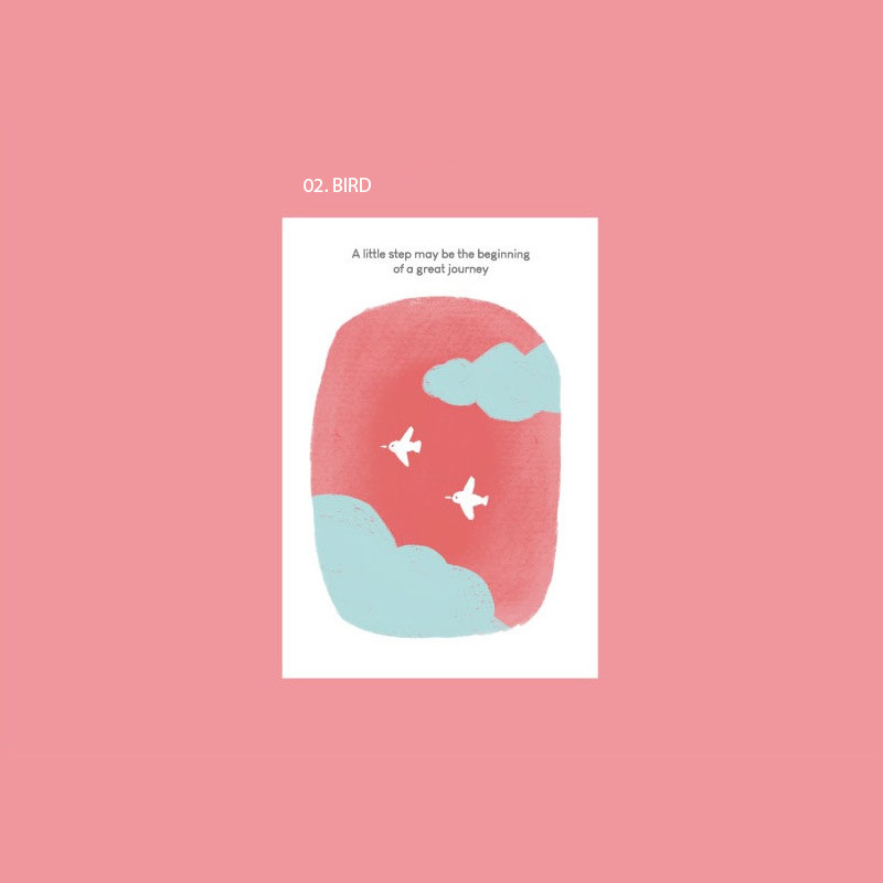 Bird - 2023 Animal Dono B6 Dated Weekly Planner