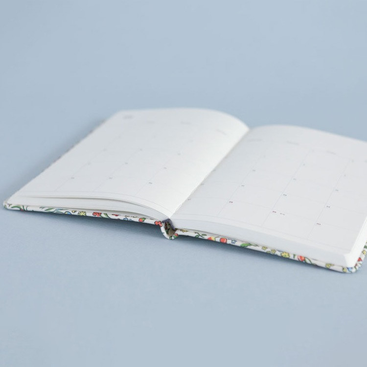 Opens flat - 2023 Keep The Memory Hardcover Dated Weekly Diary