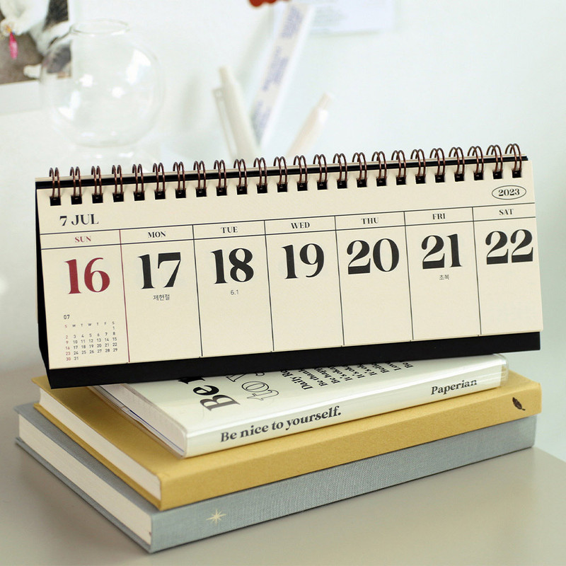 2023 Classic Long Weekly Standing Flip Desk Calendar 2023 Classic Long Weekly Standing Flip Desk Calendar