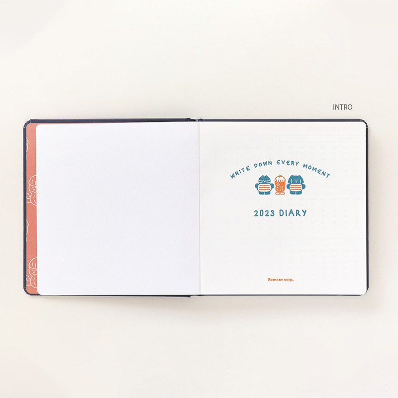 Intro - 2023 Salty Nutty Hardcover Dated Weekly Diary Planner