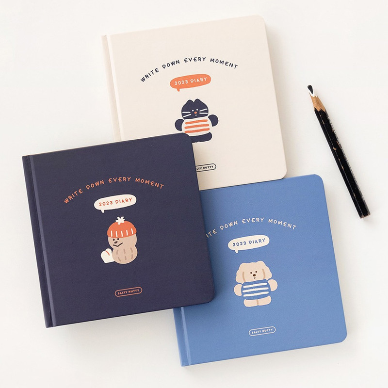 2023 Salty Nutty Hardcover Dated Weekly Diary Planner