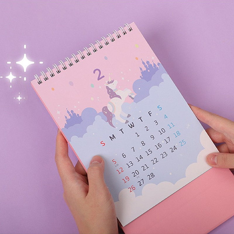 PLEPLE 2023 Chou Chou Monthly Standing Desk Calendar PLEPLE 2023 Chou Chou Monthly Standing Desk Calendar