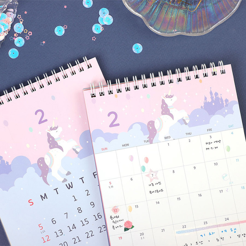 PLEPLE 2023 Chou Chou Monthly Standing Desk Calendar PLEPLE 2023 Chou Chou Monthly Standing Desk Calendar