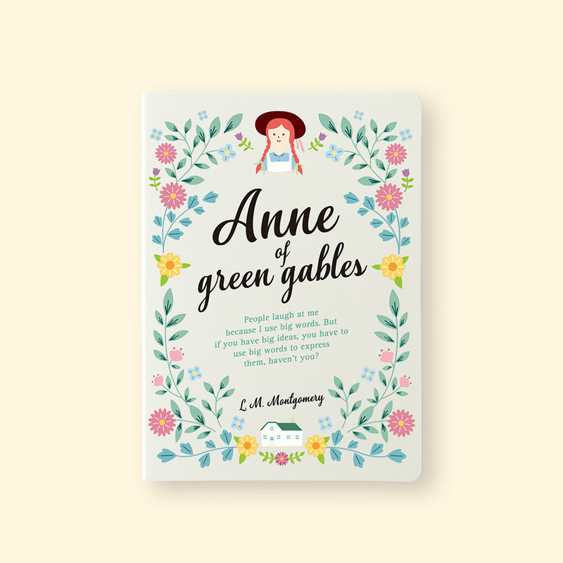 Anne - Bookfriends Literature Grid Blank Sticky Notepad Anne - Bookfriends Literature Grid Blank Sticky Notepad