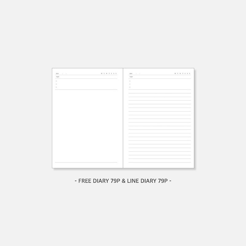 Daily plan - Ardium Fresh Day Dateless Daily Diary Journal