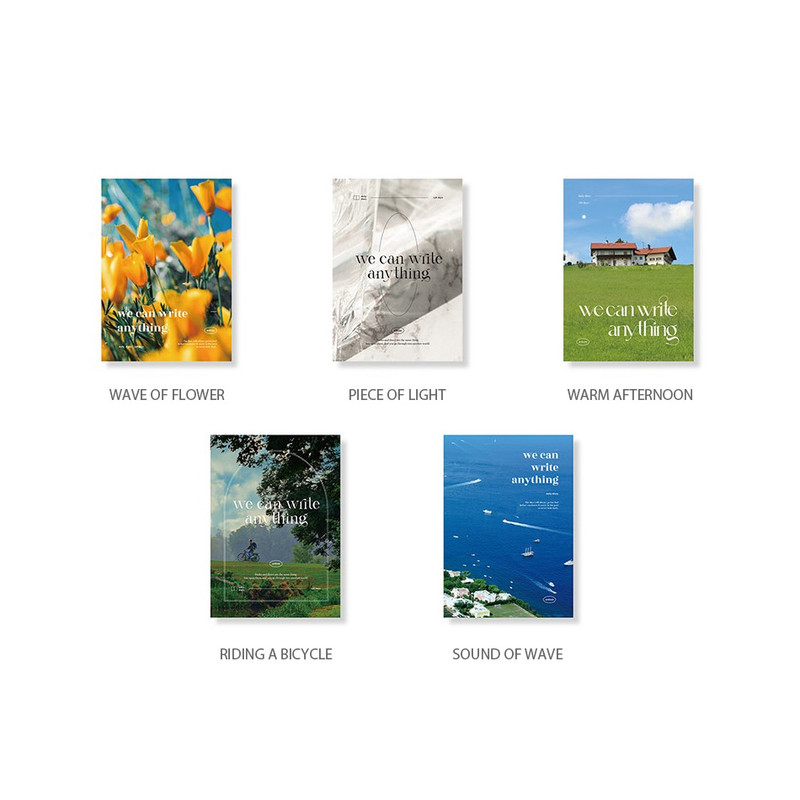 Option - Ardium Fresh Day Dateless Daily Diary Journal