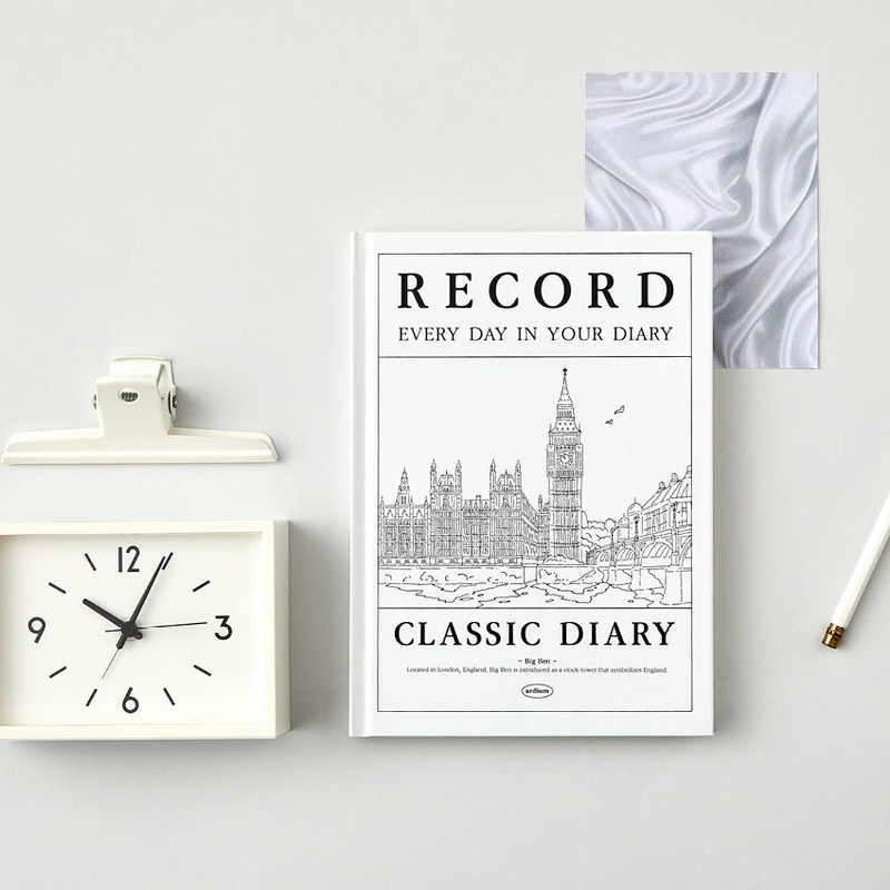 Ardium Classic Hardcover A5 Dateless Weekly Diary Planner Ardium Classic Hardcover A5 Dateless Weekly Diary Planner