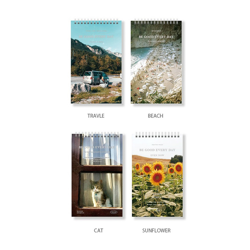 Option - Ardium Be Good Everyday Hardcover Dateless Daily Planner