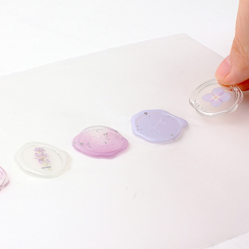 Example of use - Appree Pure Violet Self Adhesive Sealing Wax Sticker