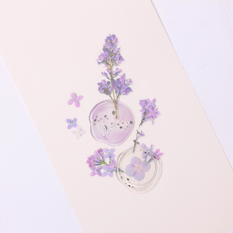 Example of use - Appree Pure Violet Self Adhesive Sealing Wax Sticker