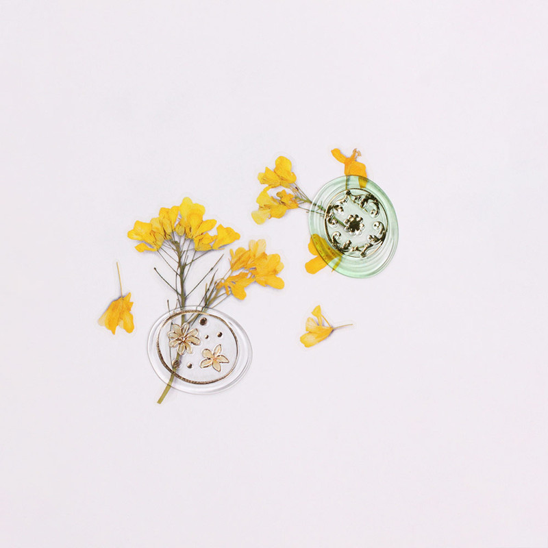 Detail of Pure Green Self Adhesive Sealing Wax Sticker Detail of Pure Green Self Adhesive Sealing Wax Sticker