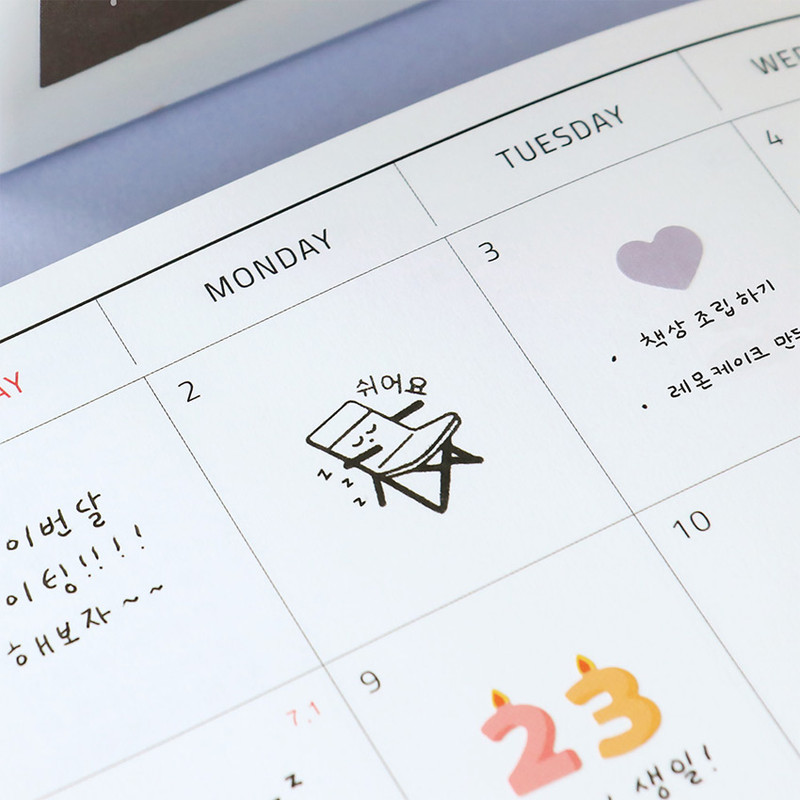 Usage example - Camping Self Inking Stamp