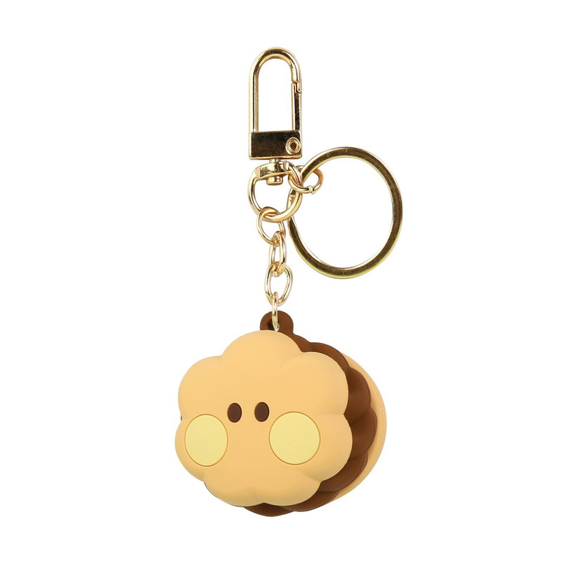 BT21 Minini Macaron SHOOKY Keyring Key Holder BT21 Minini Macaron SHOOKY Keyring Key Holder