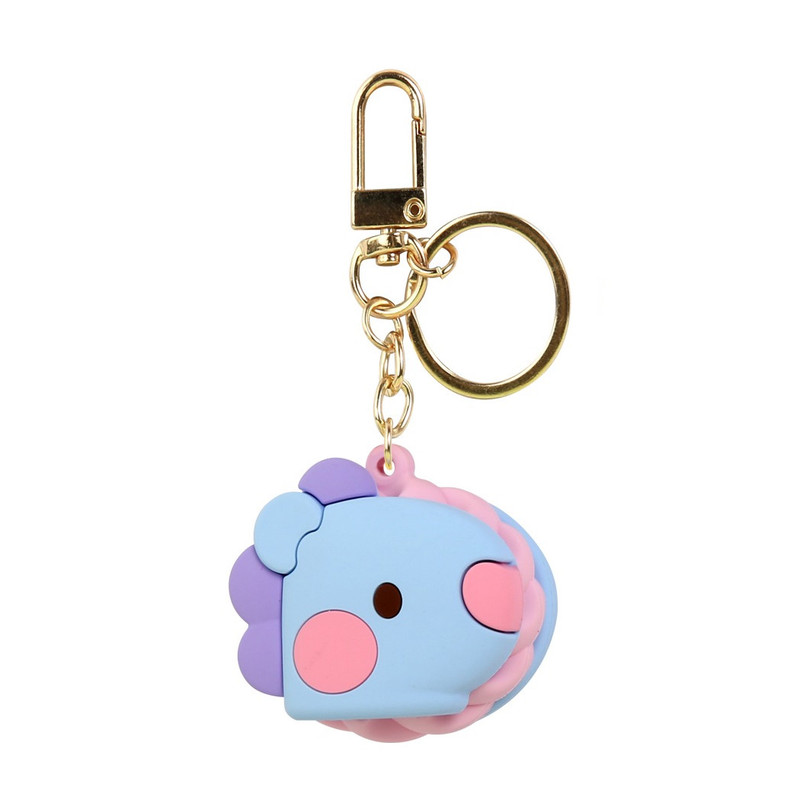 BT21 Minini Macaron MANG Keyring Key Holder