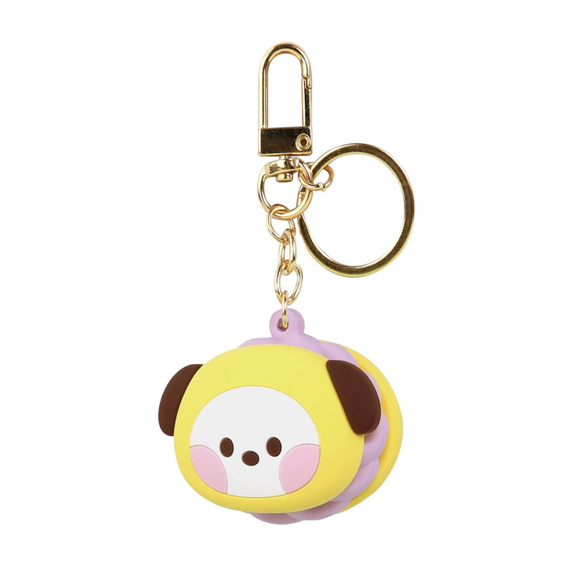 BT21 Minini Macaron CHIMMY Keyring Key Holder BT21 Minini Macaron CHIMMY Keyring Key Holder