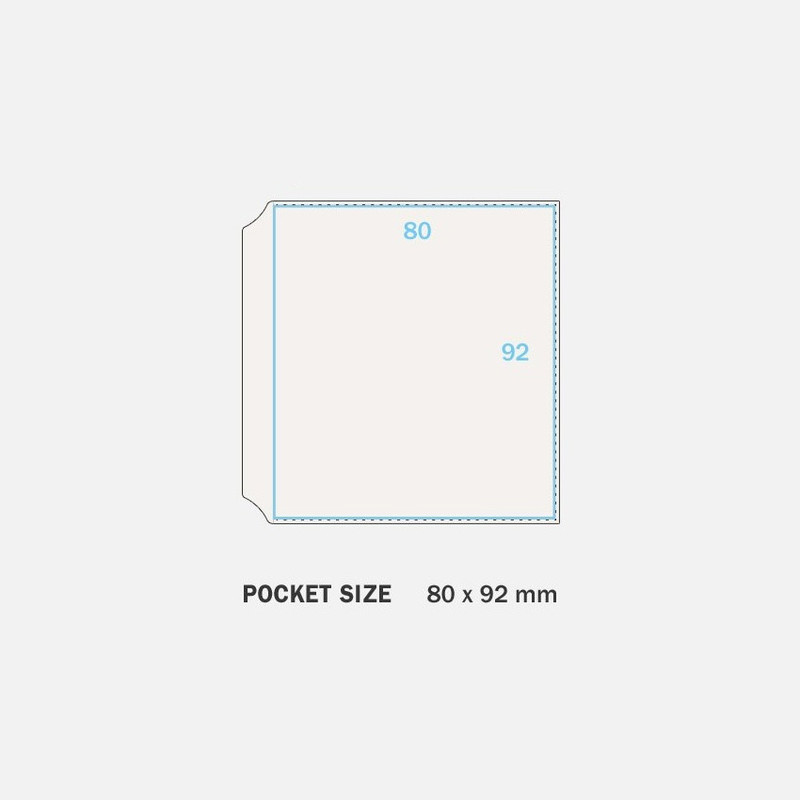 Size of Archive Instax Square Slip in Pocket Photo Album Size of Archive Instax Square Slip in Pocket Photo Album