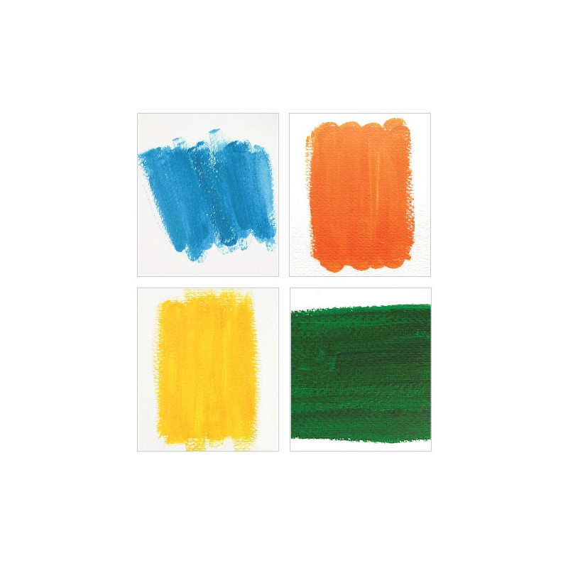 Jam studio Acrylic Painting 6-ring Wide A6 Paper Refills Set