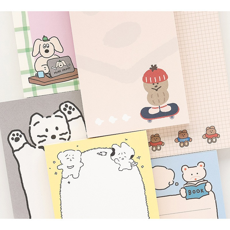 Animal Character Writing Notepad Ver.2 Animal Character Writing Notepad Ver.2
