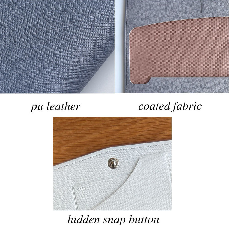 Detail of Play Obje Pocket A4 PU File Folder Clutch Bag Detail of Play Obje Pocket A4 PU File Folder Clutch Bag