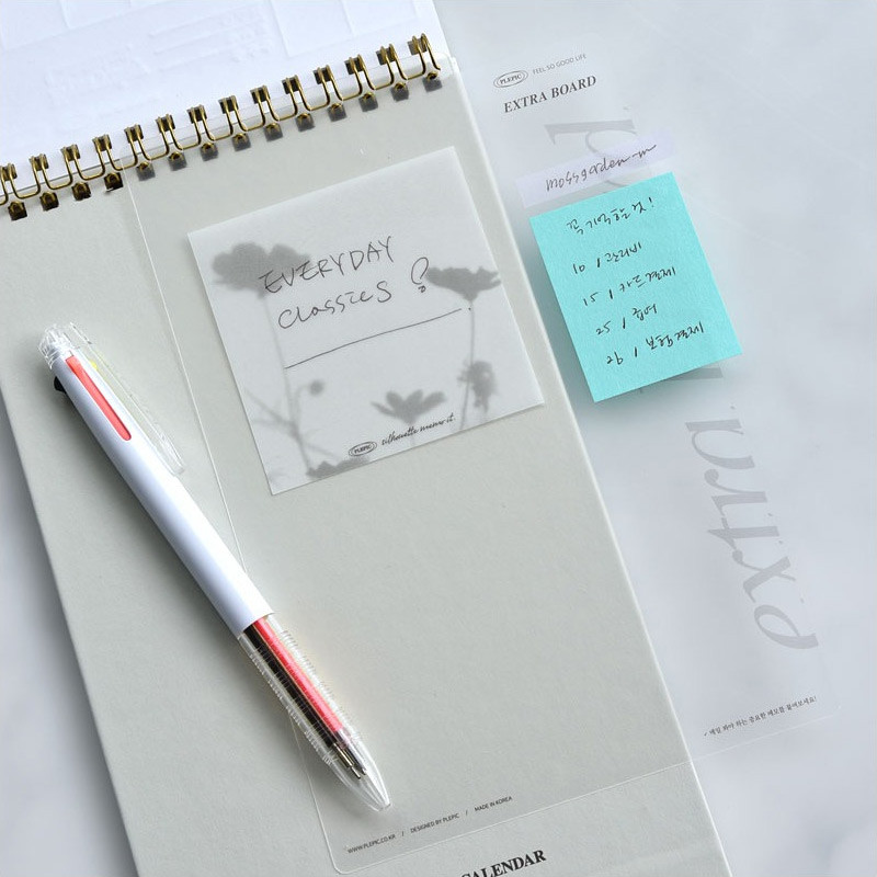 Comes with a PP board - Play Obje 2023 Cube Press lined Monthly Standing Calendar