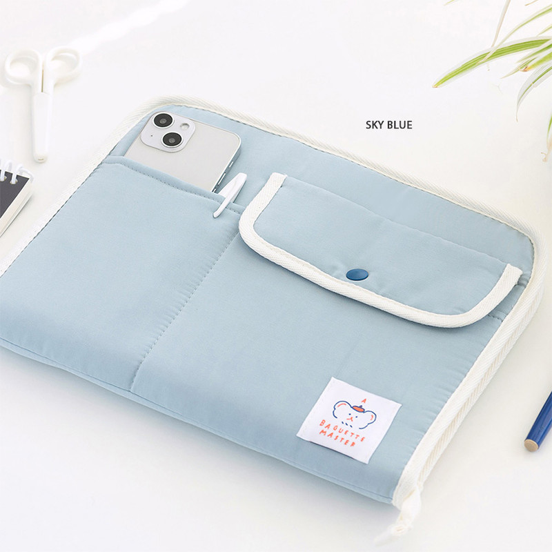 Sky blue - Brunch Brother Cotton iPad Galaxy Tab 11" Tablet Case Sky blue - Brunch Brother Cotton iPad Galaxy Tab 11" Tablet Case