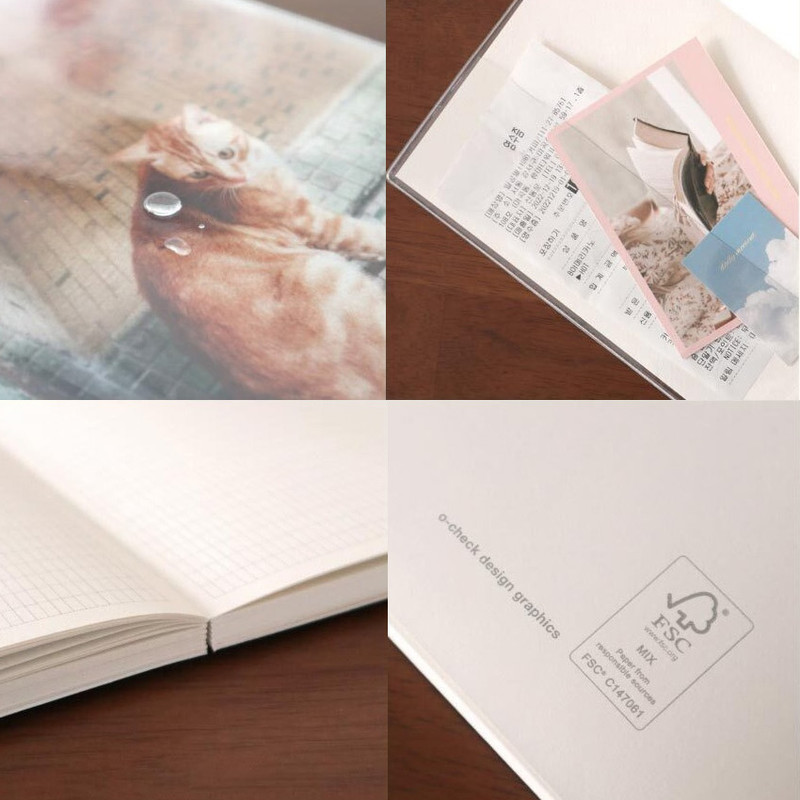 detail of O-check One Ordinary Day Dateless Monthly Diary Planner