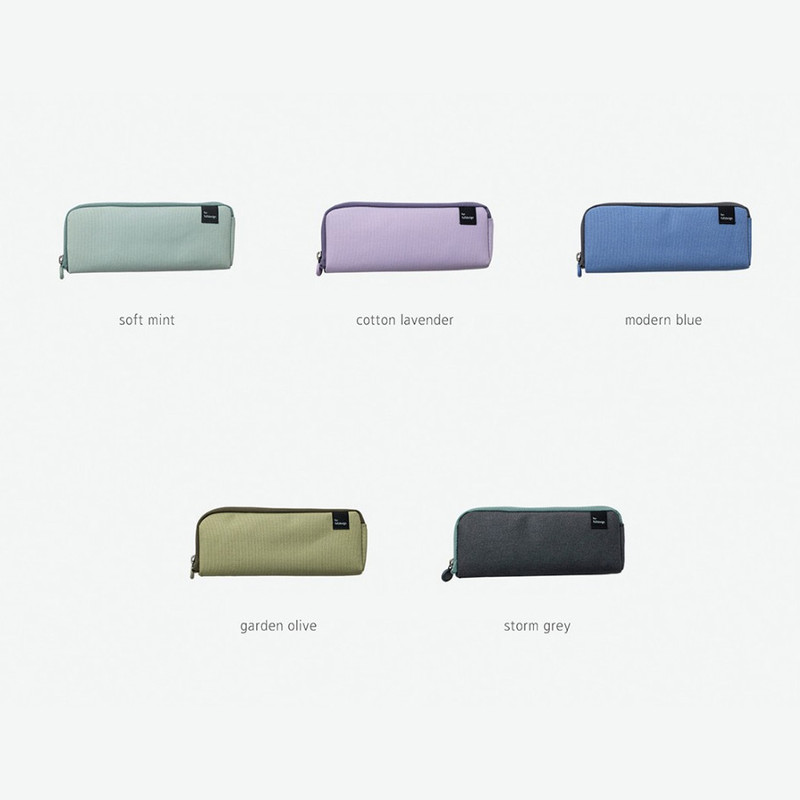 Color - Byfulldesign Double Pockets Zipper Pencil Case Pouch Ver6