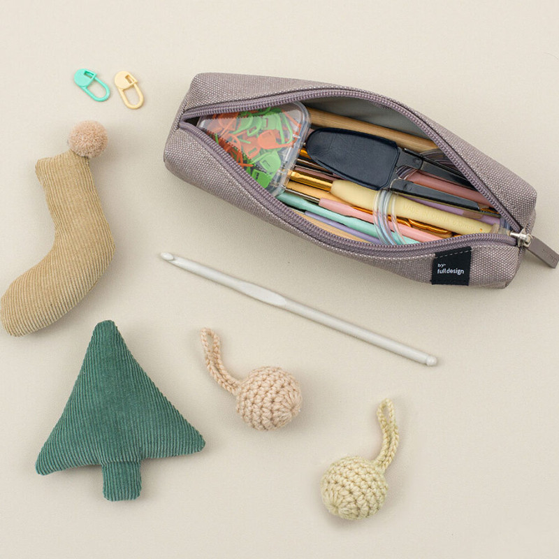 Water Protection - Byfulldesign Super Single Zipper Pencil Case