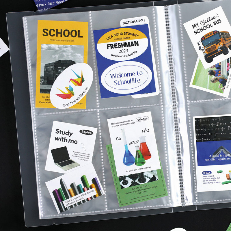 Example of use - Paperian Nice Mood School Removable Sticker Pack Of 30 Sheets Example of use - Paperian Nice Mood School Removable Sticker Pack Of 30 Sheets