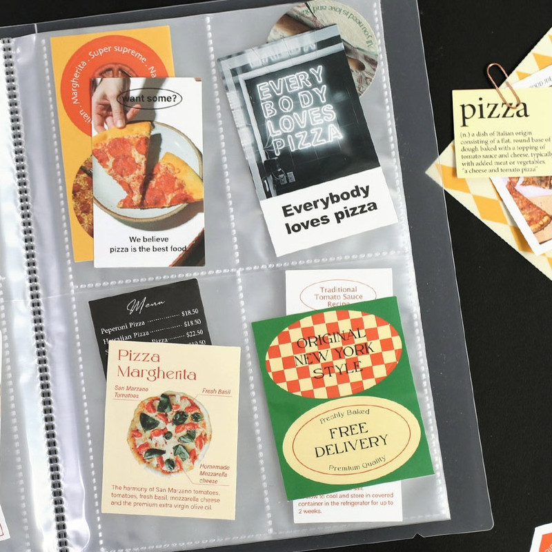Example of use - Paperian Nice Mood Pizzeria Removable Sticker Pack Example of use - Paperian Nice Mood Pizzeria Removable Sticker Pack