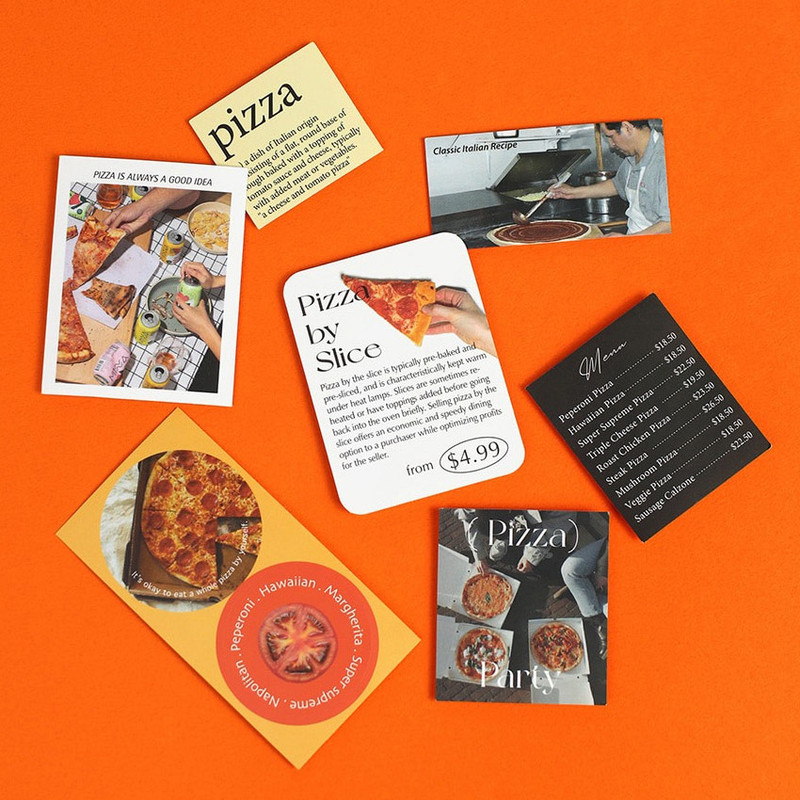 Paperian Nice Mood Pizzeria Removable Sticker Pack Paperian Nice Mood Pizzeria Removable Sticker Pack