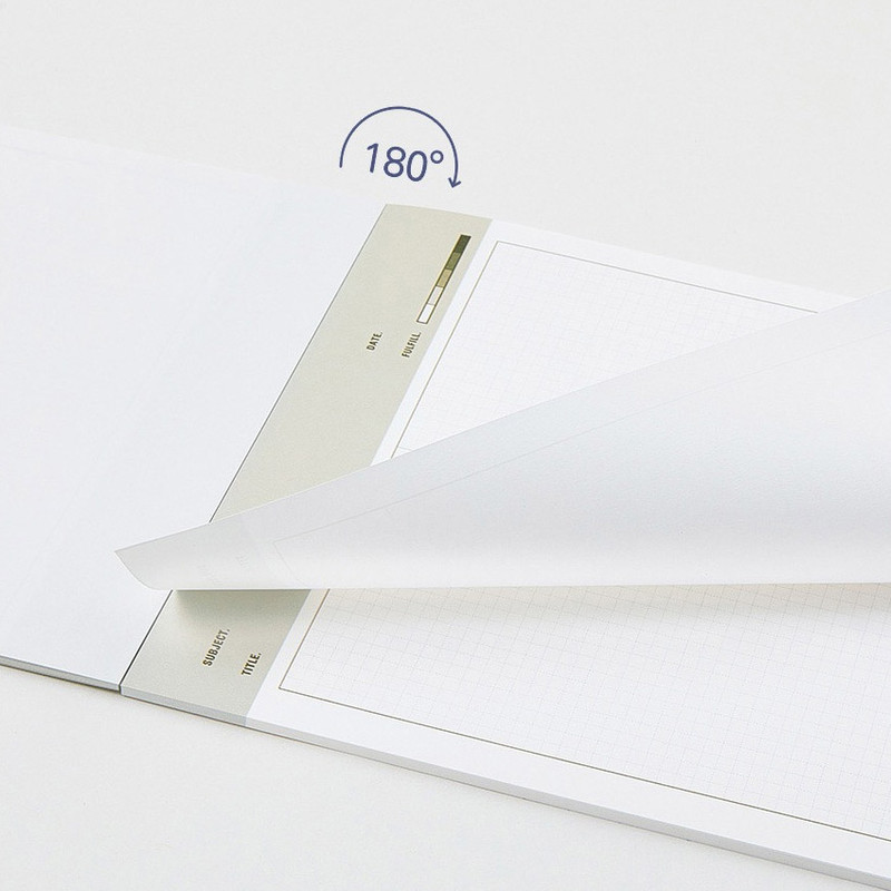 Opens flat & easy tear off - Antenna shop Fulfill yourself B5  writing grid notepad Set Opens flat & easy tear off - Antenna shop Fulfill yourself B5  writing grid notepad Set