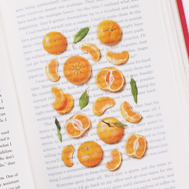Appree Mandarin Fruit Clear Sticker Appree Mandarin Fruit Clear Sticker