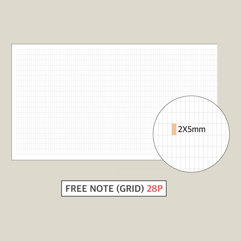 Grid note - O-check One Ordinary Day Dateless Weekly Diary Planner Grid note - O-check One Ordinary Day Dateless Weekly Diary Planner