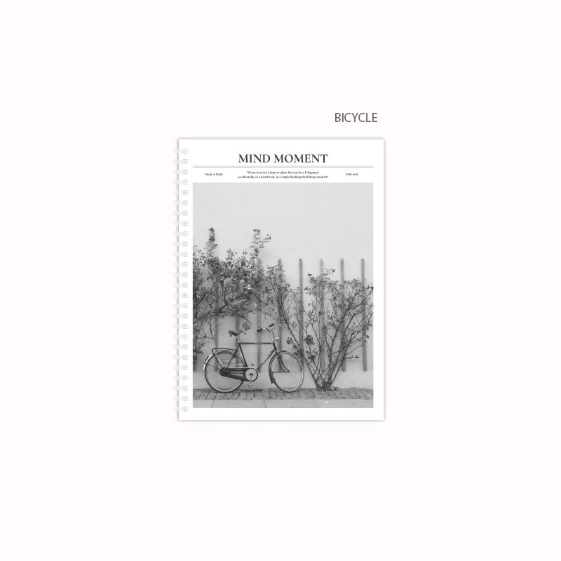 Bicycle - Indigo Mind Moment B5 Wirebound Grid Notebook Bicycle - Indigo Mind Moment B5 Wirebound Grid Notebook