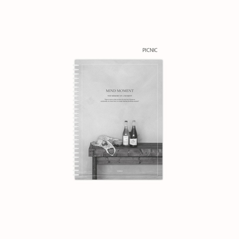 Picnic - Indigo Mind Moment B5 Wirebound Grid Notebook Picnic - Indigo Mind Moment B5 Wirebound Grid Notebook