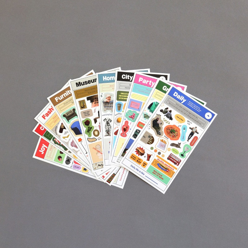 Indigo Storage Magazine Paper Sticker Pack Indigo Storage Magazine Paper Sticker Pack