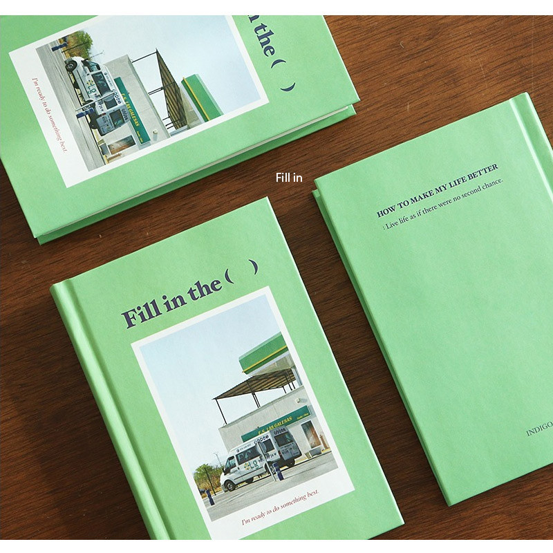 fill in - Indigo Mind Snap 365 days A6 Hardcover Dateless Daily Diary