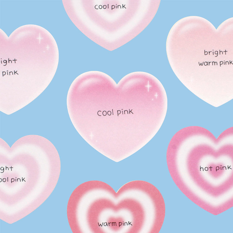 Real Love Heart Clover Paper Stickers